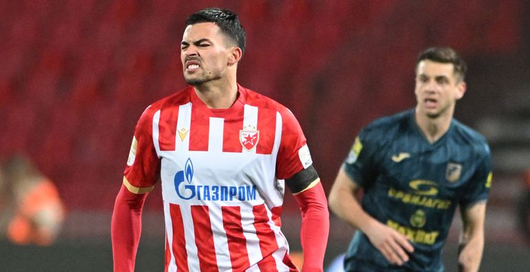 Nemanja Radonjić povreda, Detalji sa meča FK Crvena zvezda – FK Vojvodina