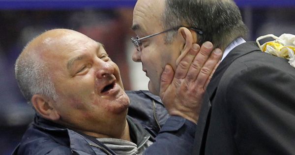 Scena za anale: Duško Vujošević je davao intervju za našu redakciju, a onda je u ugledao Mišu Tumbasa /VIDEO/