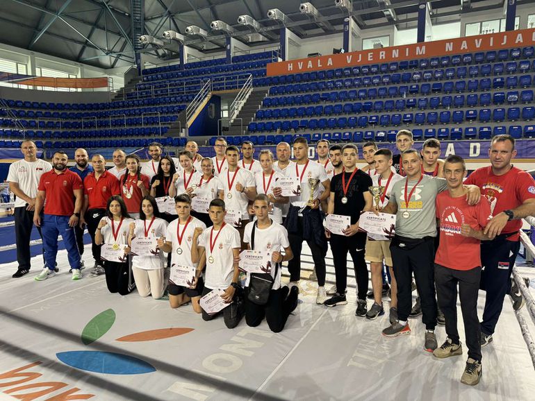 Žetva medalja srpskih kik boksera na Balkanijadi u Baru