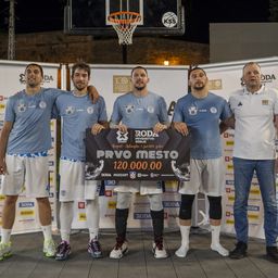 Zlatibor 3x3 slavio na Kalemegdanu