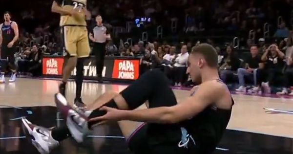 Jovića baš neće! Samo što je dobio šansu, povredio se i na terenu se previjao od bolova /VIDEO/