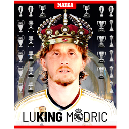 Niko nikad kao Luka Modrić, zato mu je "Marka" stavila krunu na glavu!