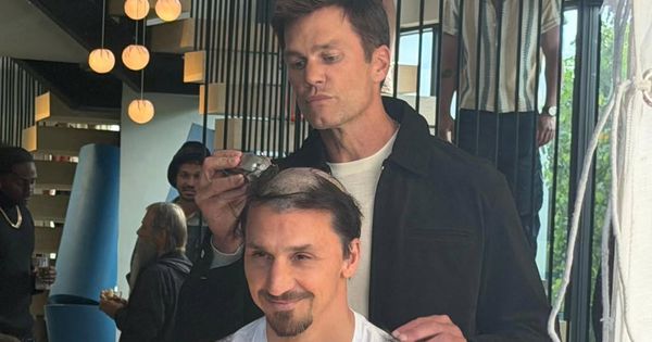Zlatan Ibrahimović šokirao svet: Ošišao ga Tom Brejdi na ćelavo, a ovo je prava istina! /FOTO, VIDEO/