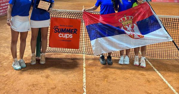 Teniska sila: Srbija je šampion Evrope!