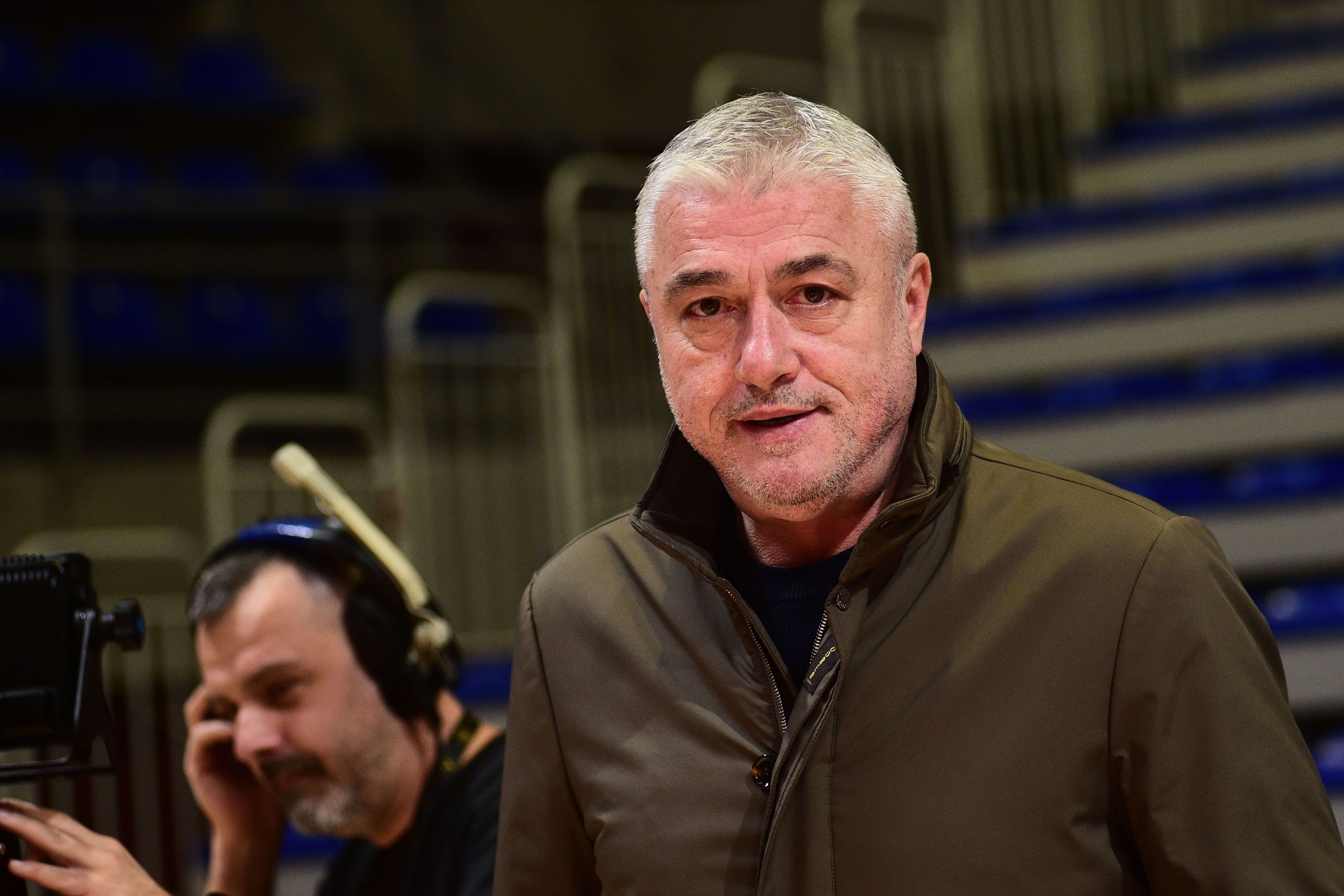 Predrag Danilović na meču KK Mega - KK Partizan