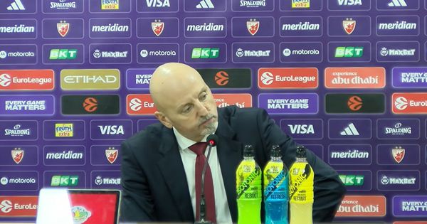 Saša Obradović se obraća posle debakla protiv Panatinaikosa: Pratite na Sportalu /VIDEO PRENOS/