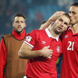 Nemanja Matić i Branislav Ivanović u dresu Srbije/Foto: Starsport