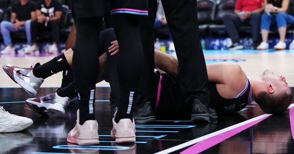 Prinudna pauza za srpskog košarkaša: Majami se oglasio nakon povrede Nikole Jovića