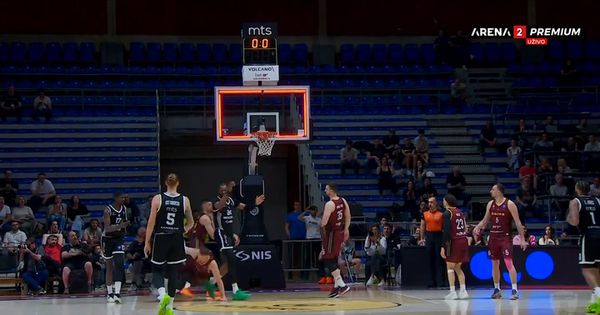 Raspucao se i Karlik Džons: Majstorija Partizanovog pleja za +8 na poluvremenu
