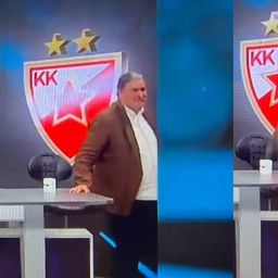 Vlade Đurović nije mogao više da gleda scene na Partizan - Zvezda: Scena uplašila sve gledaoce, više ga nije ni bilo u studiju /VIDEO/