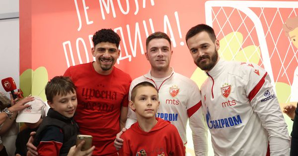 Zvezda zove klince na stadion! Animatori i fan zona uz dobro poznaju muziku
