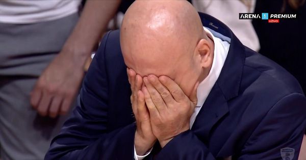 Saša Obradović plakao kao kiša!