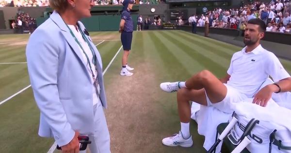 Đoković u svađi sa organizatorima nasred terena! Novak im držao lekciju, pa morao da prihvati pravila Vimbldona /VIDEO/