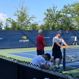 Novak Đoković trenirao pred polufinale US Opena, sparing partner mu je bio "mini Šelton"