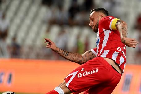 Arnautović konačno pogodio za Zvezdu, crveno-beli vode na Marakani!