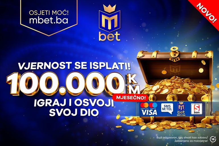 Vjernost se isplati: Mbet mjesečno daje 100.000 KM svojim igračima