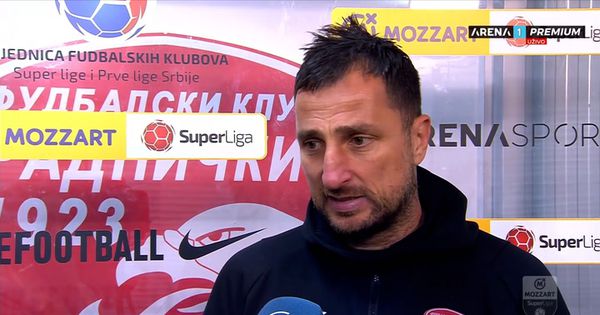 Ovako je trener Radničkog opravdao poraz od Partizana