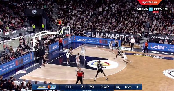 Sjajni Vašington pleše po parketu, Partizan odbija nalet Rumuna