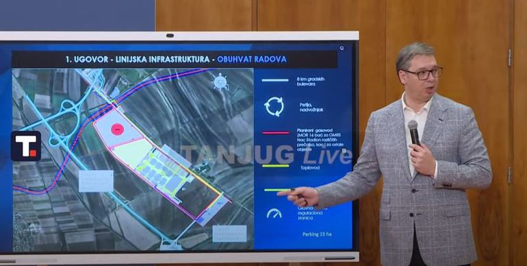 Predsednik Srbije otkrio kada će biti otvoren Nacionalni stadion