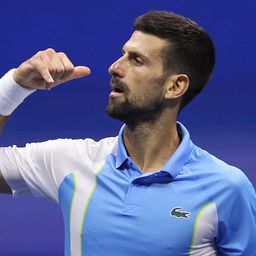 Slušalica je spuštena, Šeltone! Ovako je Novak Đoković proslavio pobedu i prolaz u finale US Opena /VIDEO/