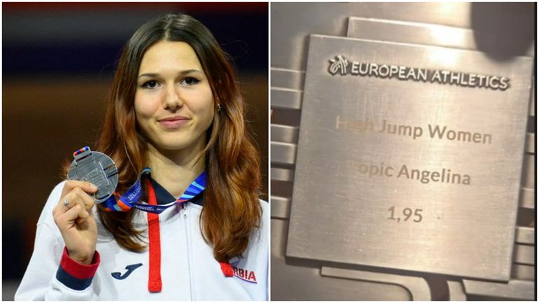 Angelina Topić pokazala evropsko srebro: Pogledajte šta piše na medalji