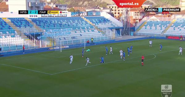 Kakav meč u Novom Pazaru: Vukotić vratio Partizan u vođstvo!