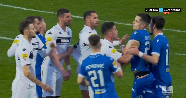 Umalo tuča u Novom Pazaru: Alić se zaleteo na Mitrovića, bivši reprezentativac Srbije se jedva smirio