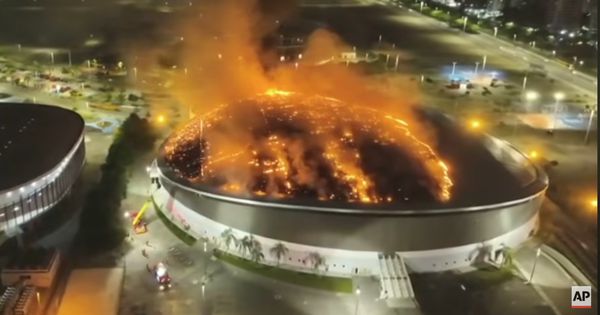 Pakao u Riju, vatra guta Olimpijski stadion /GALERIJA/