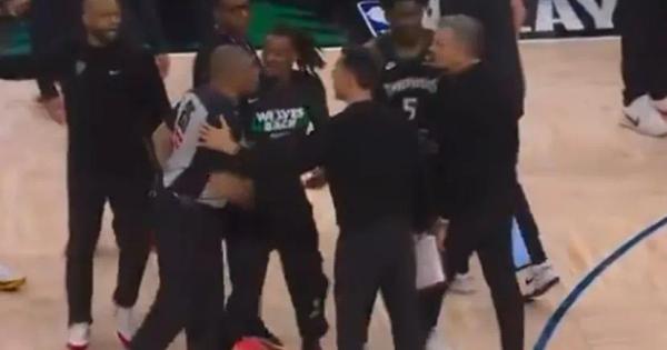 Nestvarna scena u NBA ligi: Sudija nasrnuo na trenera, košarkaši sprečili tuču! /VIDEO/
