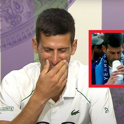 "Šta sam pio? Saznaćete uskoro!" Novak ismejao engleske tabloide, oni udarili još jače sa teorijom zavere /VIDEO/