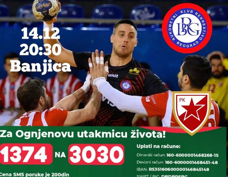 DA OGNJEN POBEDI! Rekreativo i Crvena zvezda u sredu igraju utakmicu života - svi na Banjicu!