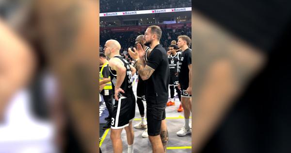Ovako su igrači Partizana proslavili pobedu: Nije još gotovo!
