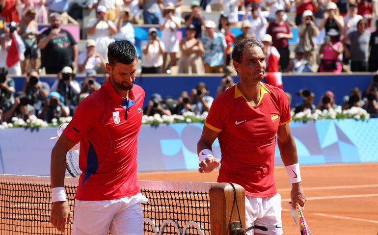 Novak Đoković i Rafael Nadal na Olimpijskim igrama 2024 u Parizu