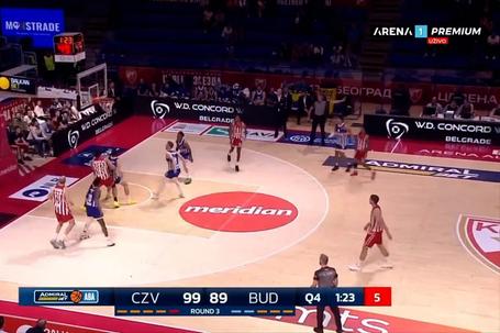 Zvezda ubacila 101 poen i pregazila Budućnost