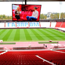 Zvezda predstavila ekskluzivnu centralnu ložu na stadionu "Rajko Mitić" /FOTO/