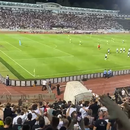 PARTIZAN POVEO, NAVIJAČI I DALJE GRME Nema veze što je gol, ori se "uprava napolje" /VIDEO/