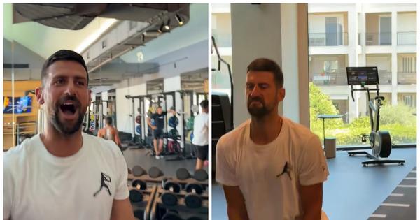 Ovo obećava: Pogledajte kako se Đoković sprema za povratak na teren /VIDEO/