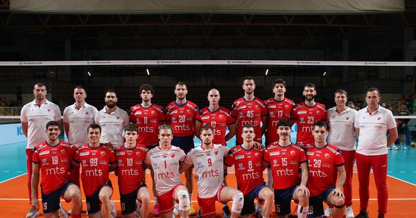 Odbojkaši Crvene zvezde slavili u Zagrebu!