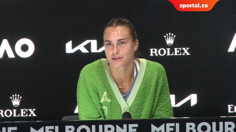 Sabalenka pred Australijan Open: Ne mogu da dočekam svoj prvi meč