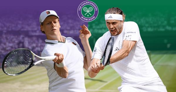 SINER – ZVEREV Italijan brani tron na Vimbldonu, Nemac bi da napravi niz posle Rolan Garosa!
