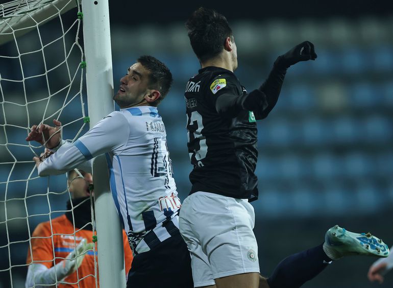 Detalj sa utakmice Superlige Srbije Spartak Subotica - Partizan