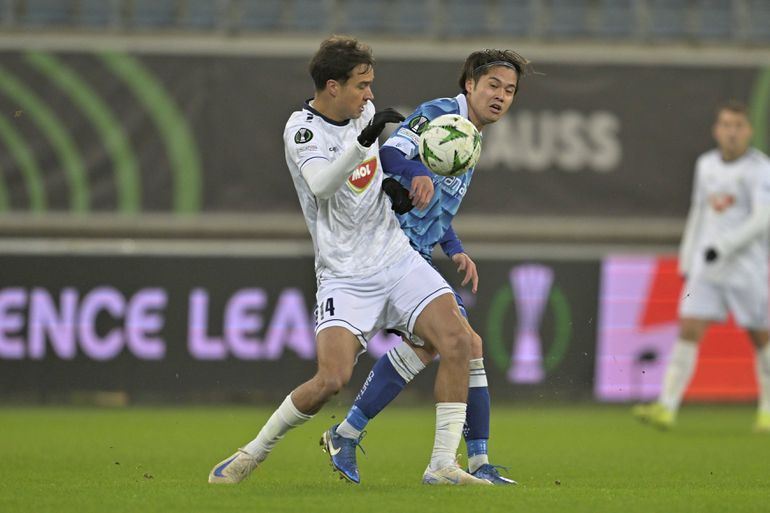 Detalj sa utakmice Lige konferencija Gent - TSC