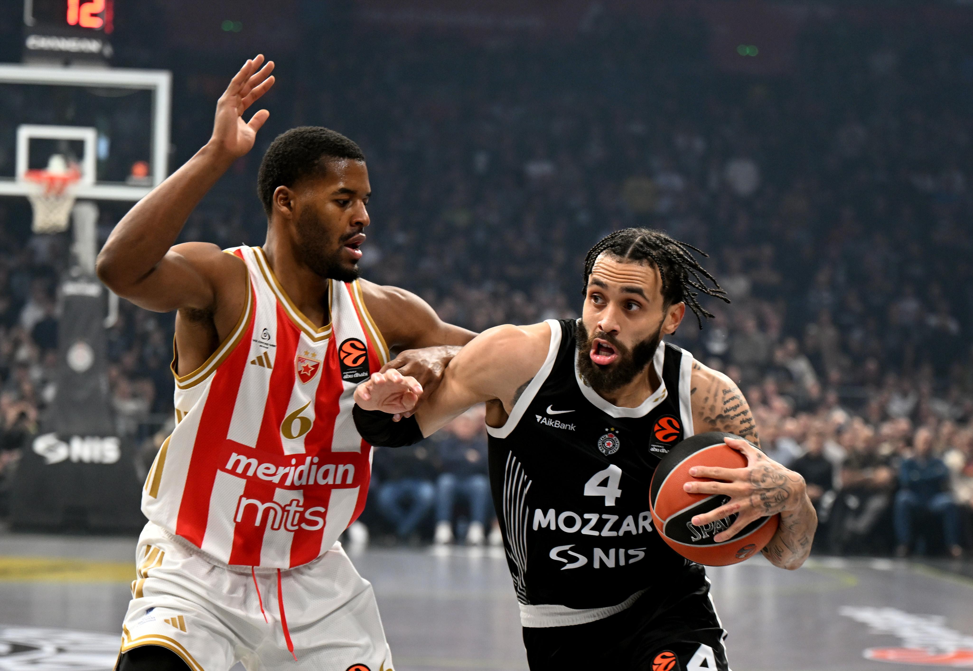 Partizan Pobedio Crvenu Zvezdu U Evroligi Posle Drame Bonga I D ons Partizan Pobedio Crvenu Zvezdu U Evroligi Posle Drame Bonga I D ons