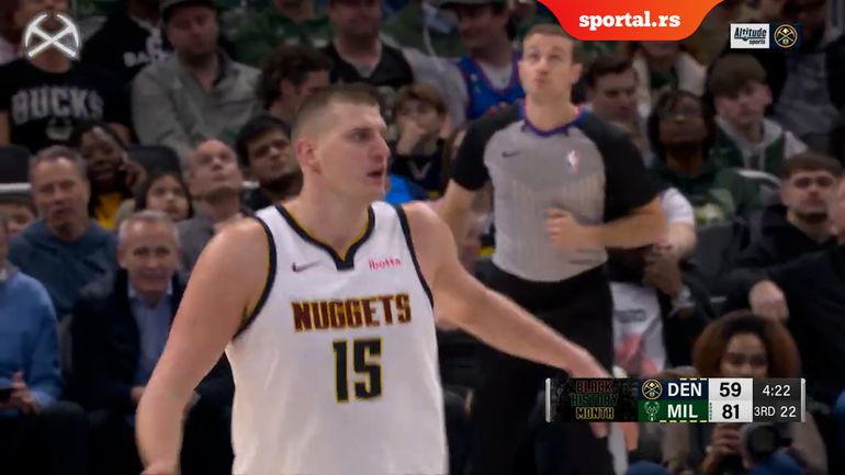 Jokić sa 29 poena i 12 asistencija predvodio Denver, ali ovog puta Janisu pripao MVP derbi