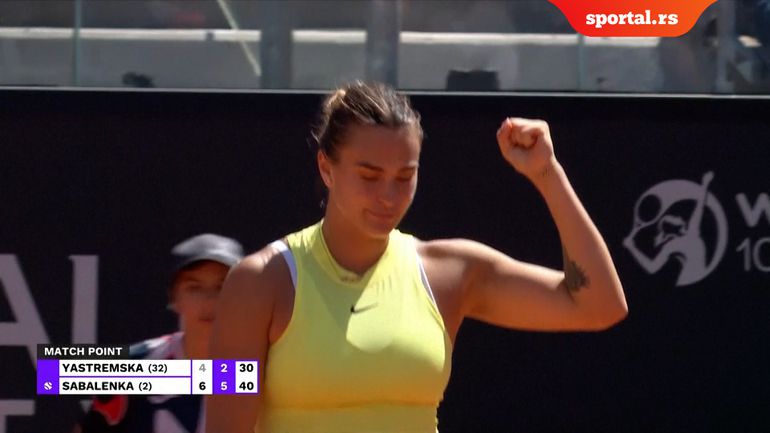 Sabalenka nastavila da se igra sa teniserkama: Beloruskinja u dva seta do osmine finala