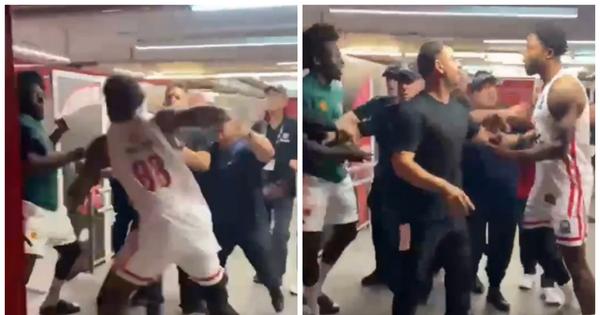 Nezapamćen haos: Makljaža u svlačionici posle majstorice! Boks meč Tajrika i Nana, Ataman zagrmeo u prenosu uživo /VIDEO/