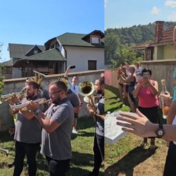 Trubači i čuvena srpska pesma: Mandić stigao u porodični dom i doneo zlato, pa mu žena i ćerka dotrčali u zagrljaj /VIDEO/