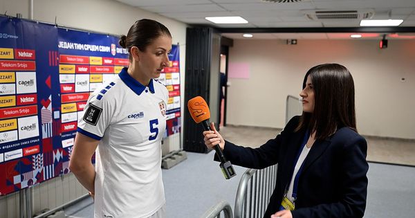 Kapitenka Srbije Violeta Slović nakon poraza od Italije