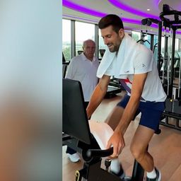 Kakav prizor: Novak Đoković počeo sa treninzima! /VIDEO/