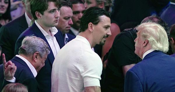 Igra Švedska? Ibrahimović je izabrao UFC i otišao do Bele kuće na druženje sa Trampom! /FOTO/